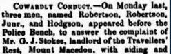 CLICK TO GO TO PART 3A - PORT PHILLIP GAZETTE- 1844 NEWSPAPER CUTTING - FOR SOME VERY FAMILIAR NAMES