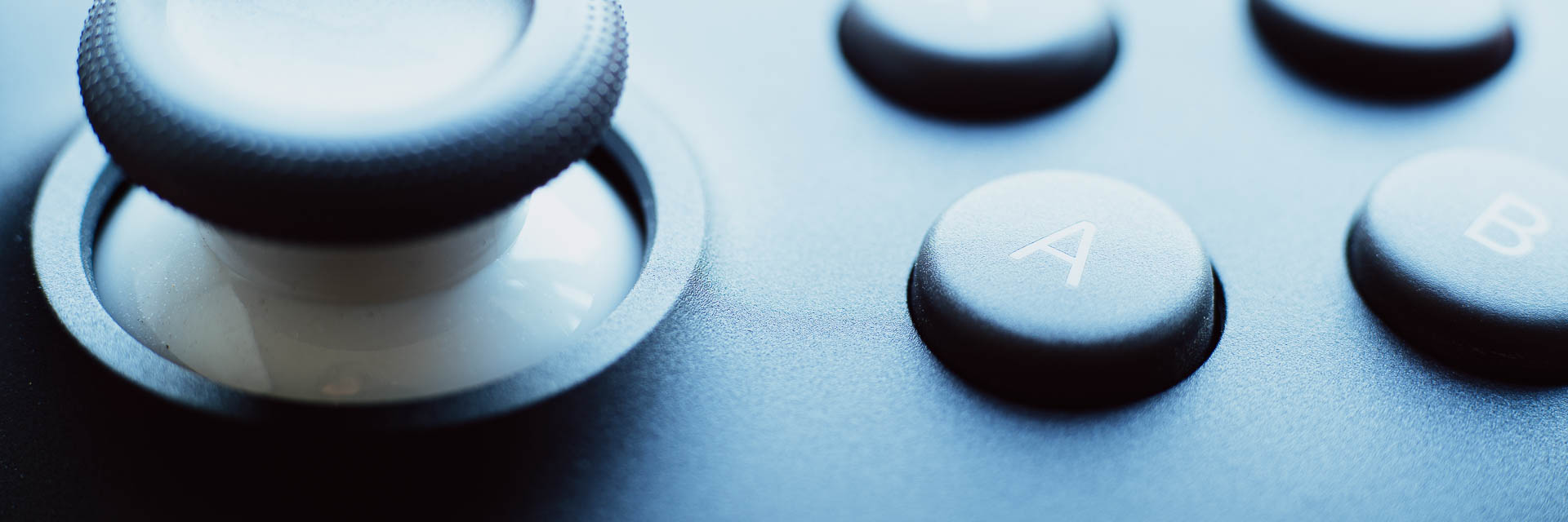 Hero image of a Stadia controller