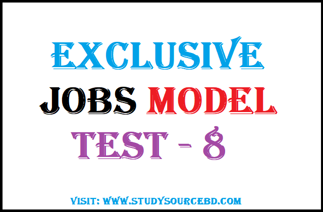 Exclusive Jobs Model Test - 8