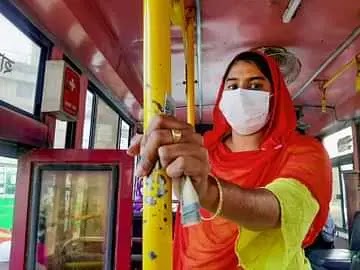 Bhabna Akhter has been working as a bus driver's assistant for four years