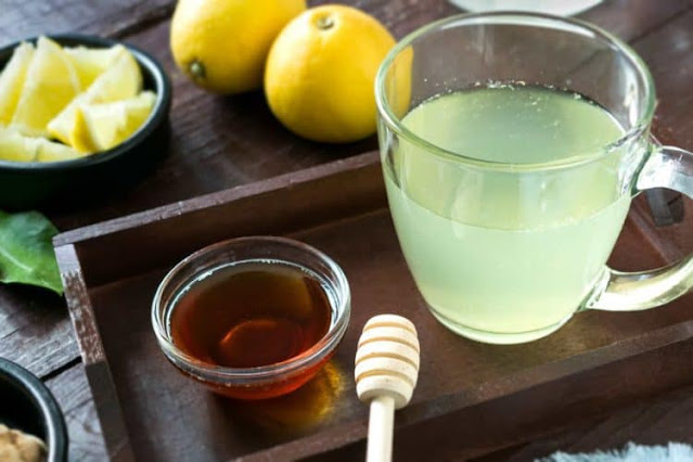 Lose weight with honey lemon