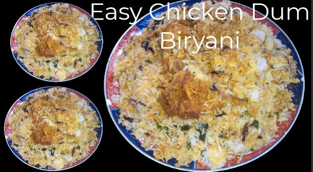  How To Cook  Delicious Chicken Dum Biryani At Home : 