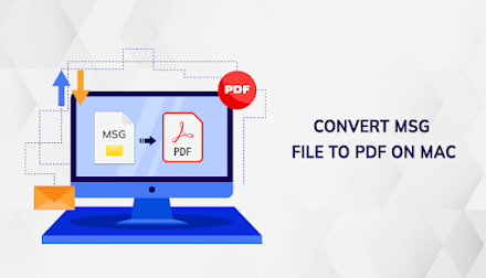 How to convert MSG File to PDF on Mac Device?