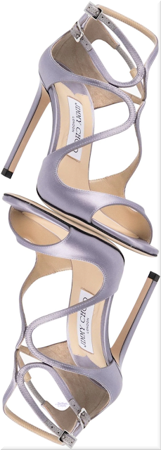 ♦Pastel purple Jimmy Choo Lang sandals #jimmychoo #shoes #purple #brilliantluxury