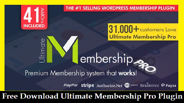 Free Download Ultimate Membership Pro Plugin