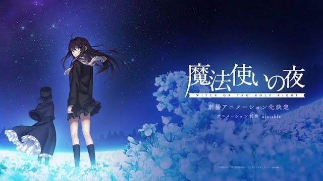 Anunciada la adaptación anime para cines de Mahōtsukai no Yoru: Witch on the Holy Night