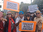 Ikutan Demonstrasi di Depan KPU, Relawan Anies Ancam Turunkan Massa Lebih Besar Lagi