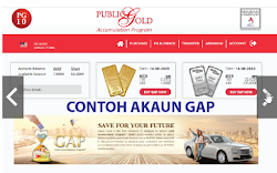 Daftar Public Gold melalui Akaun GAP 29-Jan-2023