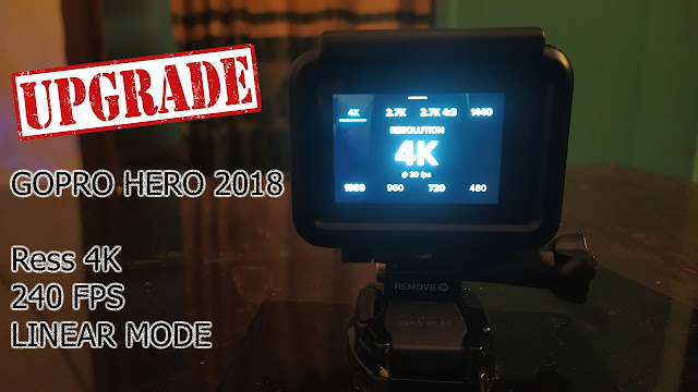 upgarde gopro hero 2018