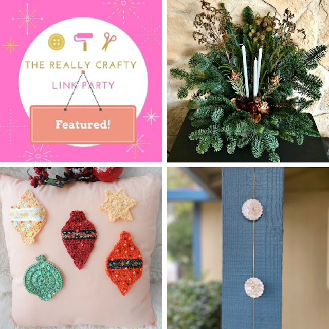 The Really Crafty Link Party #295 featured posts!