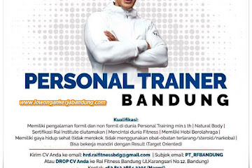 Loker Bandung Personal Trainer Bandung Rai Fitness