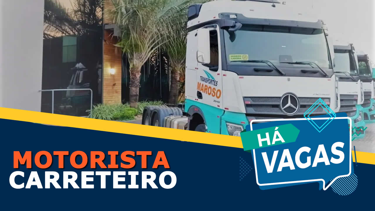 vaga para motorista