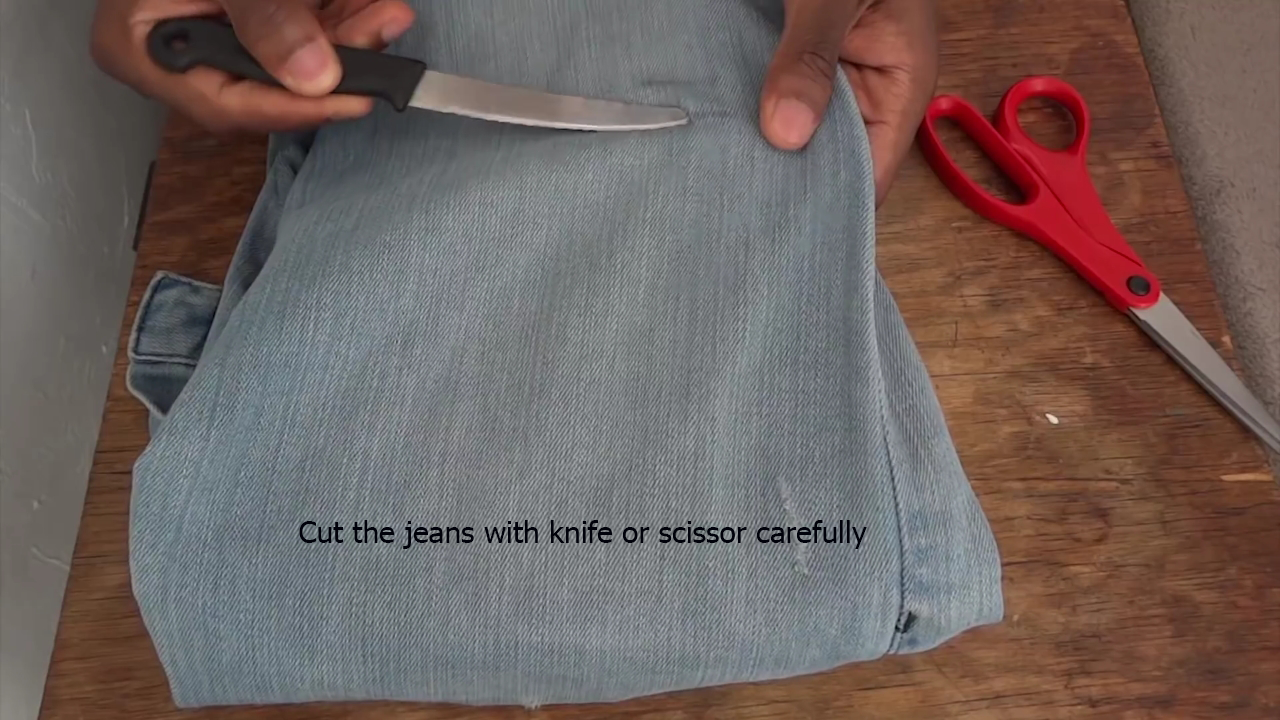 How To Rough Up Jeans