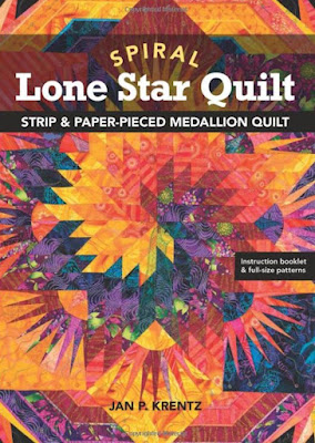 Spiral Lone Star quilt-quilt pattern-star quilt