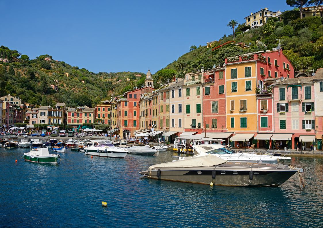 The Lovely Places of Italy Portofino port
