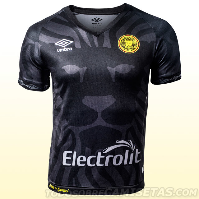 Camiseta CLUB LEONES NEGROS THIRD KIT 2020-21