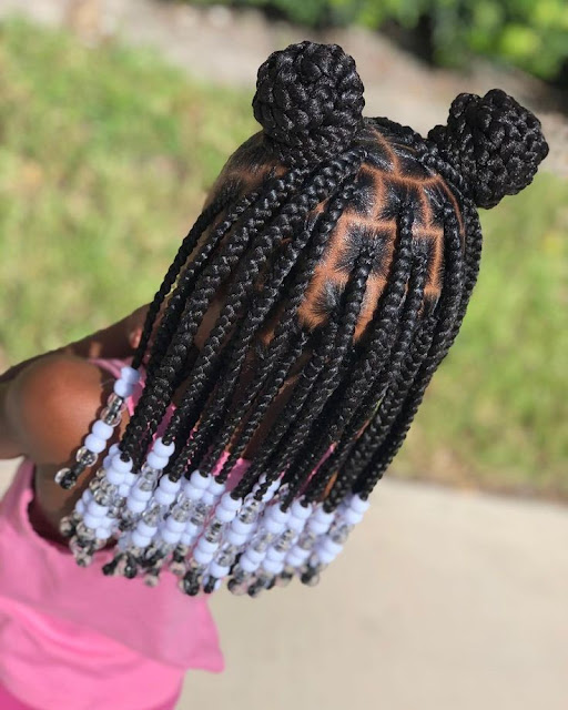 Cute and Adorable Children Hairstyle Ideas For Christmas
