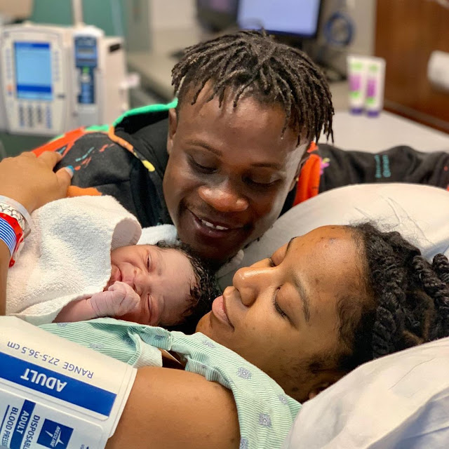 Meet Nigerian celebrities who welcomed their first child in 2021