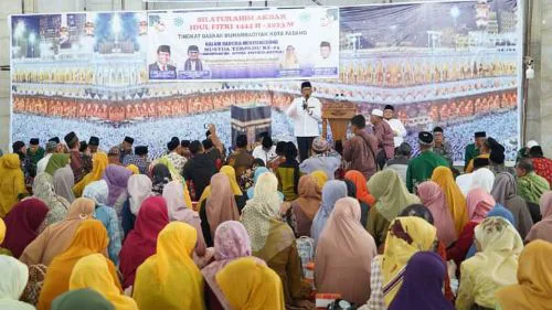 Wako Hendri Septa Hadiri Halal Bihalal Muhammadiyah Kota Padang