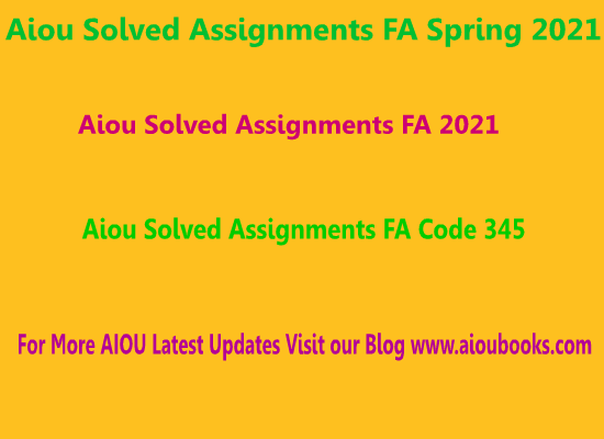 aiou-solved-assignments-fa-code-345