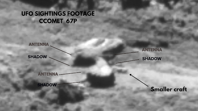 Aliens are on comet 67P.