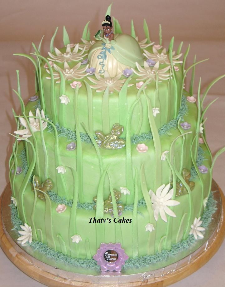 princess and the frog cake