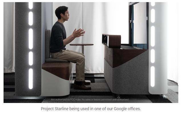 Google Starline in Google Office