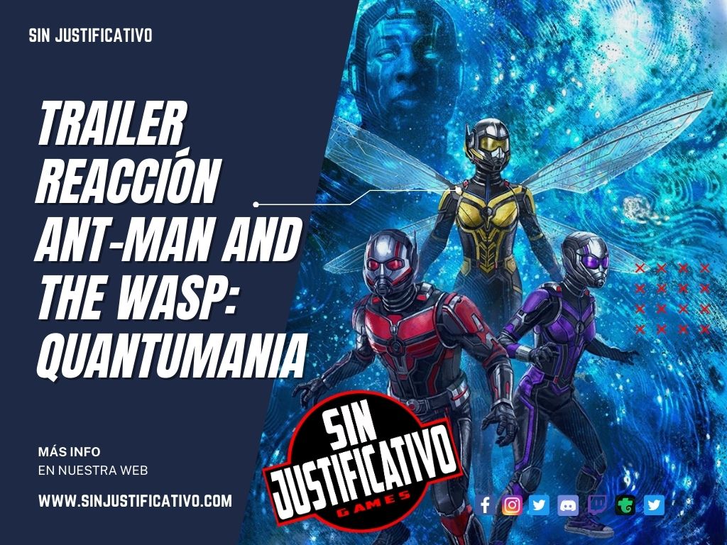 Tráiler Reacción: Ant-Man and The Wasp: Quantumania 