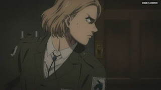 進撃の巨人アニメ 82話 ヒッチ・ドリス Hitch Dreyse | Attack on Titan Season 4 Episode 82