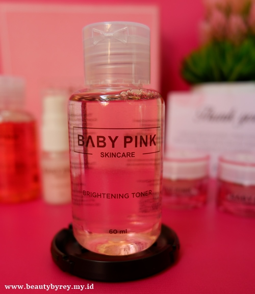 Review Brightening toner Baby Pink Skincare