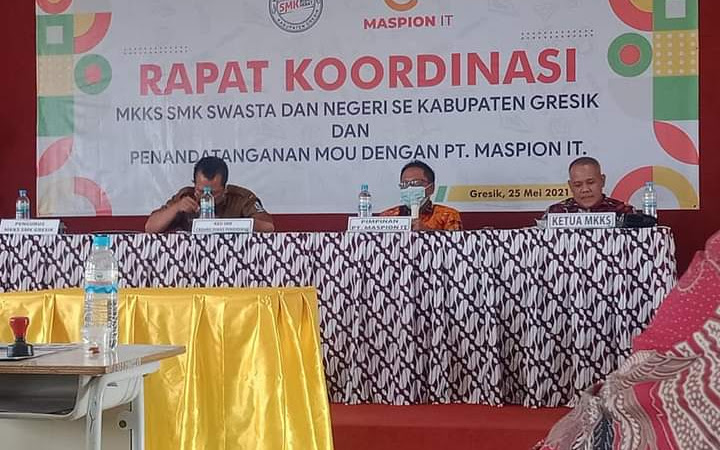 Penandatanganan MoU SMK Nurul Islam dengan PT.Maspion, IT