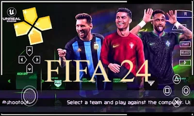 FIFA 24 PPSSPP MOD EFOOTBALL 2023