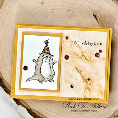 I have a fun Diagonal Fold Easel Card using the Awesome Otters Stamp Set to share with you today.  Click to read more and watch the video tutorial.