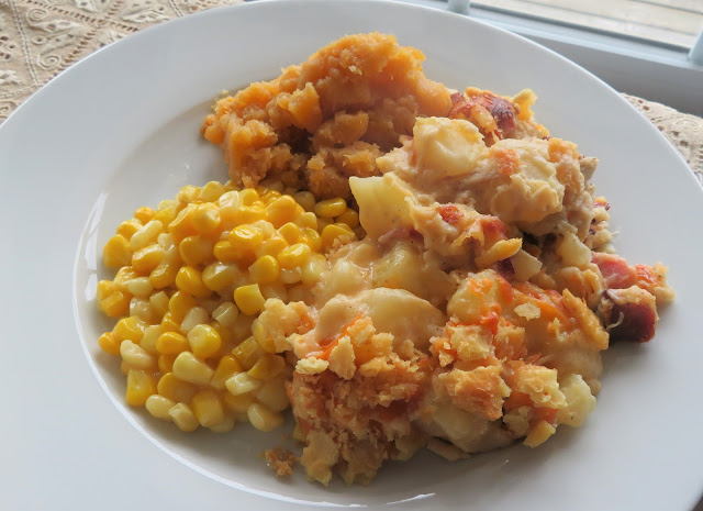 Creamed Potatoes and Chicken