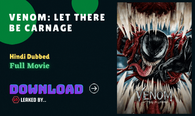 Venom: Let There Be Carnage (2021) full Movie watch online download in bluray 480p, 720p, 1080p hdrip aFilmywap