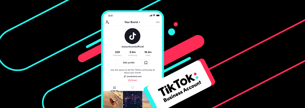 how to make tiktok business account