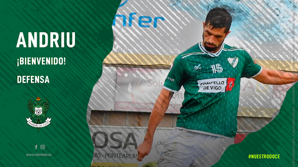 Oficial: CD Toledo, firma Andriu