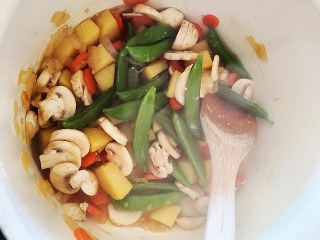 Thai Inspired Shrimp Soup Cooking Picture