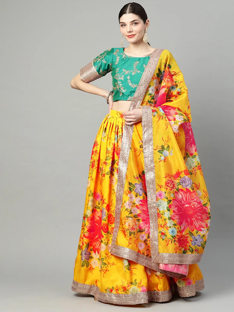 Floral Lehenga