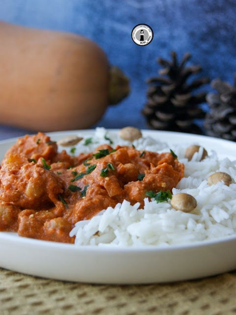 Curry pois-chiches et butternut IG bas
