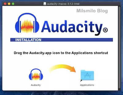 cara download audacity di macbook mac os