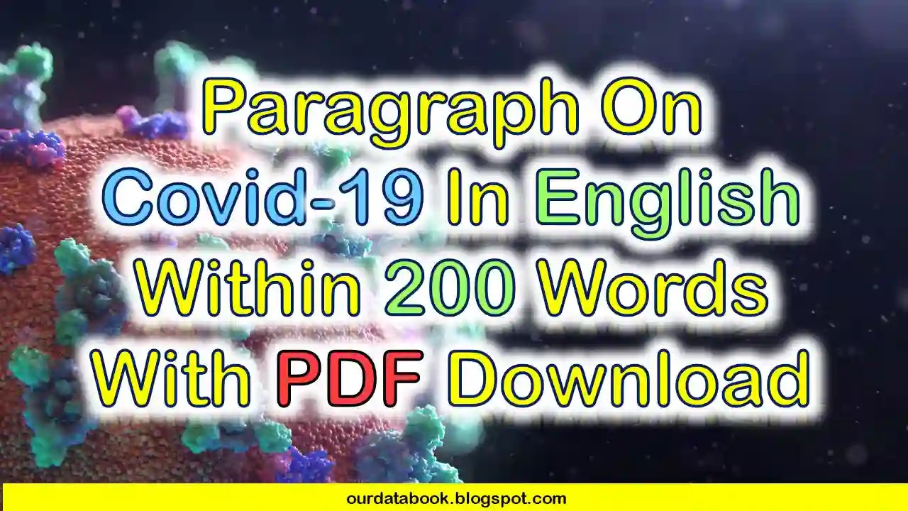 covid-19 paragraph in 200 words