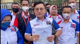 Perkumpulan Wartawan Media Online Pekanbaru Laporkan Menag Yaqut ke Polda Riau
