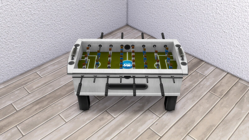 The Sims 4 Foosball Table