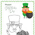 St Patrick's Day Coloring Pages For Kindergarten