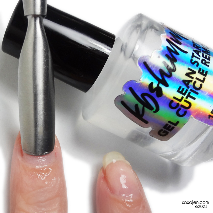 xoxoJen's swatch of Clean Start Gel Cuticle Remover