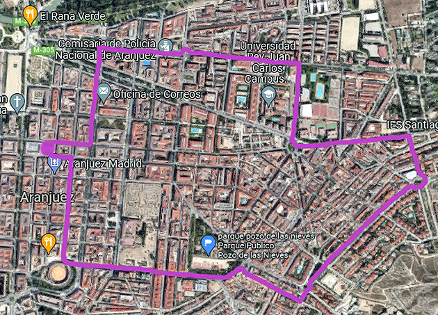 MAPA ARANJUEZ