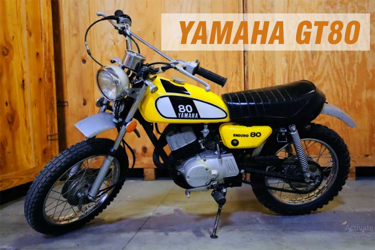 Yamaha GT80 Specification Black Yellow