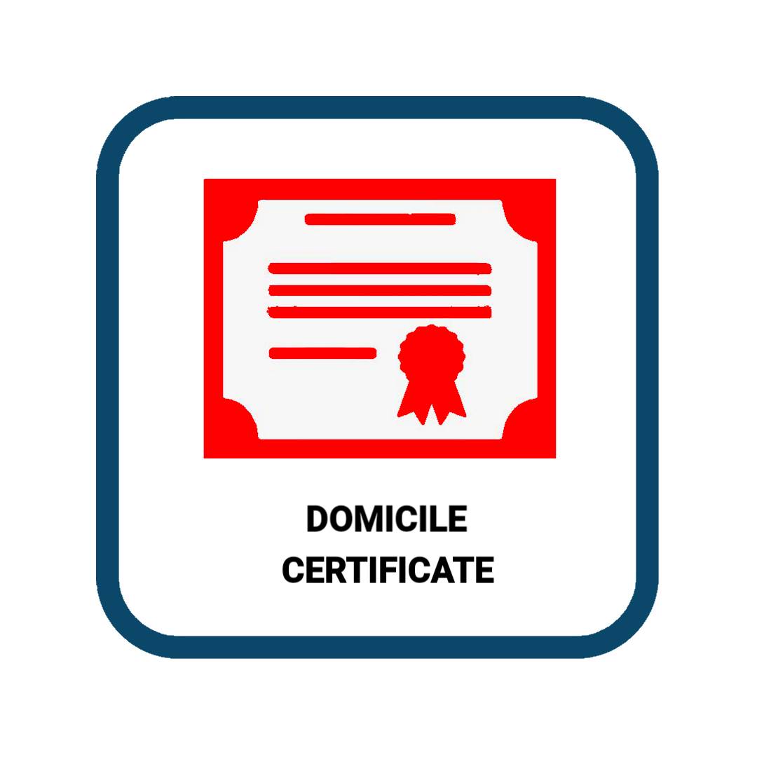 Domecile certificate