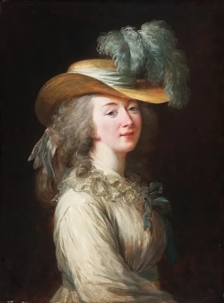 The portrait of Madame du Barry during her time as the king's favorite at Versailles